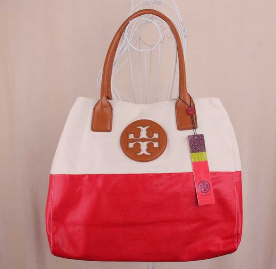 Fashion Tory Burch Red Dipped Tote Bags
